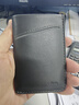 Bellroy澳洲Card Sleeve 旅行卡包名片皮革信用卡夾 炭灰藍V2版 曬單實(shí)拍圖