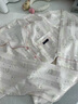 思莉太太 SLEEP TIGHT睡衣女春秋款冰絲長(cháng)袖高級感甜美粉色條紋貓咪印花春夏季家居服 WZT05690 M 曬單實(shí)拍圖