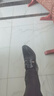 覓艷男士商務(wù)正裝內增高皮鞋男透氣韓版真皮休閑英倫男鞋子青年結婚鞋 黑色（增高款6CM） 39 曬單實(shí)拍圖