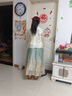 安妮優(yōu)兒馬面裙女童春秋季兒童漢服2025新款古風(fēng)套裝秋款女孩國(guó)風(fēng)古裝大童 綠色 160 曬單實(shí)拍圖