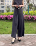 CFCW品牌軟皮單鞋女細跟尖頭高跟鞋2025新品女鞋時尚淺口小皮鞋 黑色 34 曬單實拍圖