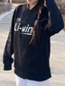 李寧衛(wèi)衣男女春季新款棒球領(lǐng)運(yùn)動(dòng)上衣AWDV371 曬單實(shí)拍圖