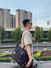 Walker Shop【2025年新款】旅行包運(yùn)動健身包男女防水休閑短途旅行手提大包 黑色大號【51*20*30CM】 曬單實拍圖