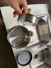 米必暖保溫飯盒雙層提鍋大容量304飯盒24小時(shí)保溫保溫飯桶不銹鋼飯盒 鋼本色（三層）送餐具 2.6L 曬單實(shí)拍圖