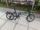 CRANSTON 20寸小布9變速三折疊自行車便攜復(fù)古超輕女變速自行車成人R20max 郵政綠黑配升級(jí)版 9速 20英寸 曬單實(shí)拍圖