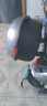 萬(wàn)仕龍電動(dòng)車(chē)后備箱通用雅迪愛(ài)瑪臺鈴綠源小牛小刀電瓶車(chē)儲物后靠背尾箱 密碼鎖款-銀灰+支架 曬單實(shí)拍圖