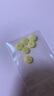 藏鴻閣（CANGHONGGE WENWAN）原礦蜜蠟隔片墊片花白蜜蠟隔片金剛星月百香籽菩提手串DIY配飾品 K蜜蠟直切隔片2.5×8mm(六片裝) 曬單實(shí)拍圖
