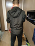李寧沖鋒外套男秋冬新款戶(hù)外登山服休閑夾克男防風(fēng)防潑水加絨運動(dòng)風(fēng)衣 黑色-連帽風(fēng)衣【防風(fēng)防潑水】 M /170 (105-125斤) 曬單實(shí)拍圖