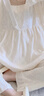 月子服夏季薄款產(chǎn)后提花拉棉哺乳睡衣孕婦產(chǎn)婦喂奶家居服兩件套 1074#AB杏色 L 100-120 斤 曬單實(shí)拍圖