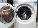 卡薩帝攬光大容量10公斤全自動(dòng)家用直驅變頻超薄白色家用滾筒洗衣機W2 洗衣機10kg C1 10W2ELU1 冰雪白 曬單實(shí)拍圖