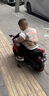 吉萊福兒童電動(dòng)摩托車(chē)兒童摩托車(chē)3-6歲兒童電動(dòng)車(chē)玩具車(chē)可坐人兒童車(chē) 兩輪紅|單驅+7A電瓶+閃光輪+遙控 曬單實(shí)拍圖