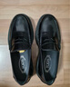 托德斯（TOD'S ） 男士皮革橫條裝飾厚底莫卡辛鞋樂福鞋單鞋皮鞋 XXM08J00640AKT B999 黑色 42 /品牌原碼 8 曬單實拍圖