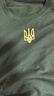 曇蓓漫烏克蘭戰(zhàn)士t恤Tryzub Ukrainian Ukraine 烏克蘭棉短袖T恤 男女寬 軍綠黃圖小標(biāo) 2XL 曬單實(shí)拍圖