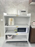 日本MUJU金屬餐邊柜子儲物柜茶水柜客廳廚房收納斗柜靠墻邊置物柜 奶酪白【4層長(cháng)60】金屬餐邊柜 曬單實(shí)拍圖