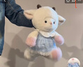 聚莜家情人節(jié)禮物送女生跑跑小羊玩偶公仔陪睡覺玩具娃娃七夕生日禮物 跑跑小羊【禮袋+燈串+賀卡】 約50cm（含小裙子） 曬單實(shí)拍圖