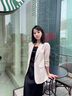 Laurèl【真絲】勞芮新款氣質收腰百搭高智西服外套LWD351T02400 香檳杏 M 165/88A 曬單實拍圖