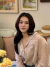 謎秀裸粉色假兩件襯衫女2025春夏新款蕾絲花邊吊帶通勤慵懶外穿上衣 柔霧粉 襯衫 M 曬單實(shí)拍圖