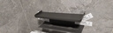 居臣仕衛(wèi)生間紙巾置物架衛(wèi)生紙廁所手機(jī)紙巾架洗手間紙巾盒廁紙盒免打孔 槍灰色  超長款  雙層抽紙架 曬單實(shí)拍圖