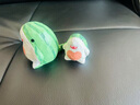 《鯊魚(yú)+西瓜=小傻瓜》手工木雕小擺件卡通動(dòng)物桌面趣味創(chuàng)意裝飾品 一大一小 曬單實(shí)拍圖