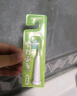 Yuccayucca兒童電動牙刷刷頭替換軟毛波浪形刷毛硅膠舌苔刷適配中大童 波浪藍(lán)色刷頭2支裝 曬單實拍圖