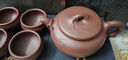 陶舍軒工藝美術(shù)師 吳俊 正宗全手工制作 宜興原礦紫砂壺 茶具 吳俊仿古竹 400ml 容量 曬單實(shí)拍圖