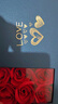 銀千惠紫藤花手鏈女士輕奢高級(jí)感手環(huán)時(shí)尚飾品七夕情人節(jié)生日禮物送女友 紫藤花手鏈+商家配送/免費(fèi)刻字 玫瑰花禮盒送老婆/七夕節(jié)女生禮物 曬單實(shí)拍圖