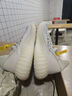 阿迪達斯男女YEEZY 350 V2 白玉石椰子夏日透氣休閑鞋H06519 44.5 曬單實(shí)拍圖
