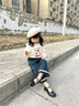 百麗童鞋女童黑皮鞋演出鞋春秋兒童學(xué)生鞋樂福鞋中大童單鞋 黑色29 曬單實拍圖