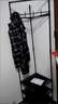 佳愛禾家用衣帽架落地式轉(zhuǎn)角衣架多層置物臥室床頭掛衣服掛包鞋架一體 白色 (升級款加厚加粗)二層置物 加厚加粗 曬單實拍圖