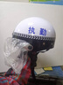 金震騎行頭盔 男女通用夏季防護防暴防曬安全帽輕便半盔保安白色盔 白色麥穗夏盔 曬單實(shí)拍圖