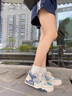 奢馳路易（SECHILOUIS）2024秋季新款板鞋女款時(shí)尚透氣網(wǎng)面運動(dòng)鞋氣質(zhì)百搭休閑厚底帆布鞋 米蘭(主圖款) 35 (225mm) 曬單實(shí)拍圖