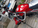 MOTOWOLF摩托車護手擋風罩賽艇春風鈴木雅馬哈手把大排量街車改裝配件 黑色一對/強力擋風 曬單實拍圖