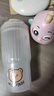 沃德百惠（WORTHBUY）水杯男女簡(jiǎn)約飲水杯上班族小學(xué)生專用便攜防摔隨手杯夏季運(yùn)動(dòng)水壺 透明款-赫赫熊（650ml） 曬單實(shí)拍圖