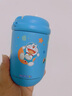 Next Kiss英國聯(lián)名哆啦A夢(mèng)兒童保溫杯學(xué)生上學(xué)高顏值吸管水杯叮當貓正版 藍色 360ml 曬單實(shí)拍圖