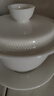 鉑吶苓 三才蓋碗360°千孔過(guò)濾羊脂玉白瓷茶具防燙家用辦公室功夫茶具 三才蓋碗【素白】 曬單實(shí)拍圖