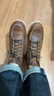 紅翼（Red Wing）男靴子短筒靴輕奢牛皮靴工裝靴固特異英倫風(fēng)棕色1907秋冬2025新款 棕色1907-COPPER 40 曬單實(shí)拍圖