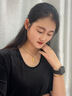 FUSSEM足金六字真言吊墜黃金男士編織項鏈女純金六字箴言轉(zhuǎn)運珠金飾掛墜 六字箴言吊墜+銀頂珠【棕繩】約1g 曬單實拍圖