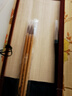 芬尚 長(cháng)峰狼毫毛筆套裝 行書(shū)草書(shū)瘦金體書(shū)法國畫(huà)工筆勾線(xiàn)白描毛筆  學(xué)生用毛筆勾線(xiàn)筆（大中?。?曬單實(shí)拍圖