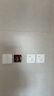 美的（Midea） 開關(guān)插座 開關(guān)面板 插座面板 五孔插座 usb插座 86型 T1 一開單控五孔 插座 曬單實(shí)拍圖