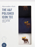 ABERCROMBIE & FITCH男裝25夏季新款3件組合裝經(jīng)典小麋鹿重磅圓領(lǐng)短袖T恤KI124-5044 海軍藍多色 M (180/100A) 曬單實拍圖