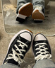 匡威（Converse）RunStarHike 黑白熊貓 高幫厚底增高帆布運(yùn)動(dòng)鞋情侶休閑鞋男女鞋 166800C 黑色 35.5 /3.5 曬單實(shí)拍圖