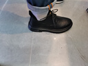 紅蜻蜓男鞋春季2026新款英倫休閑皮鞋男士牛皮復古工裝鞋子男低幫馬丁靴 黑色【四季款】C0226879 39 （皮鞋碼，此款40=運動(dòng)鞋碼41碼） 曬單實(shí)拍圖