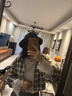 京蔻迪極光珍珠海藍寶色天河石頭串珠毛衣項鏈女高感輕奢小眾鎖骨頸鏈 無 曬單實拍圖