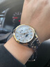 歐品客瑞士認證品牌手表男機械表全自動(dòng)男士手表多功能夜光防水男表高檔 【免費刻字】鋼帶間白【全國聯(lián)?！?曬單實(shí)拍圖