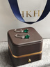 HKHL 925銀培育祖母綠耳釘女水滴耳環(huán)耳墜輕奢女生禮物高級感禮服配飾 祖母綠水滴耳墜一對 曬單實(shí)拍圖