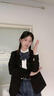 綴櫻正版jk制服西裝三件套裝秋冬穿搭女學(xué)院風(fēng)校供長袖寬松校供百搭 倫敦+黑西裝+淺灰背心+襯衫+領(lǐng)結(jié) M 【90-00斤】 曬單實(shí)拍圖