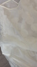 艾諾絲雅詩【商場同款】春秋新品萊賽爾通勤高級(jí)感七分袖雪紡衫女30715003 奶油米 L 曬單實(shí)拍圖