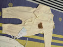 嬰兒衣服新生兒連體衣純棉a類哈衣爬服0-3月男寶女寶睡衣四季貼身 元寶龍+小獅子 59cm （建議體重7-11斤） 曬單實(shí)拍圖