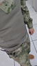 新式正版夏季迷彩蛙服套裝耐磨作訓服教官服蛙式訓練服軍迷服裝 星空叢林蛙人服【上衣+褲子+帽】 175/92-96 曬單實拍圖