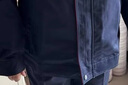樂(lè )優(yōu)佰易 長(cháng)袖工作服套裝男耐磨工廠(chǎng)車(chē)間廠(chǎng)服工人反光條汽修勞保服春秋 深藍加厚長(cháng)袖 190  曬單實(shí)拍圖